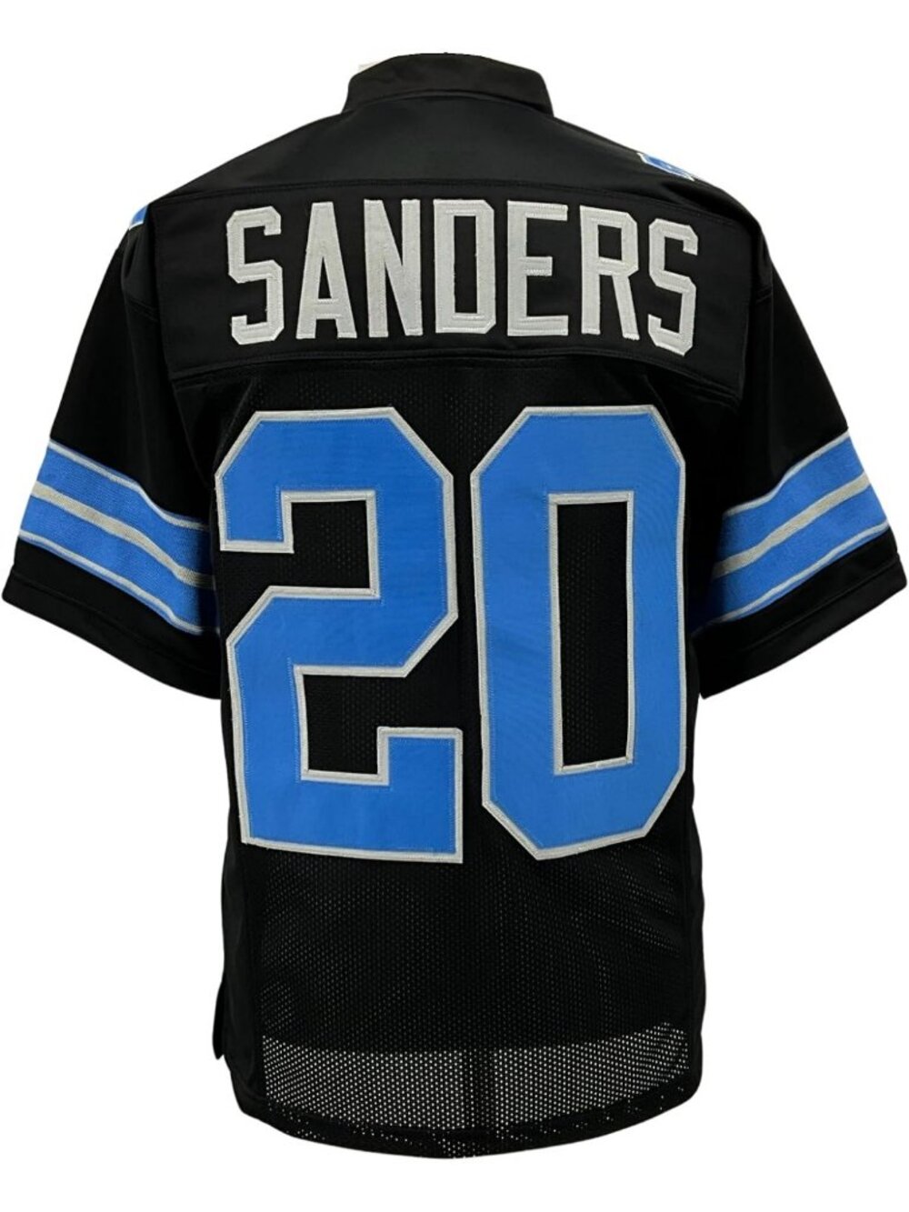 Barry Sanders Jersey Black Detroit | Adult Unisex Sizes S-5XL Unsigned Custom